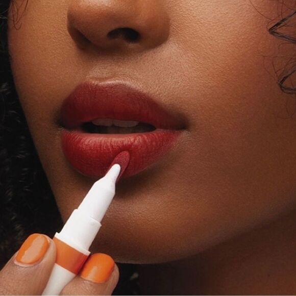 Stila Calligraphy Lip Stain In Ruth Full Size NIB - Picture 6 of 7